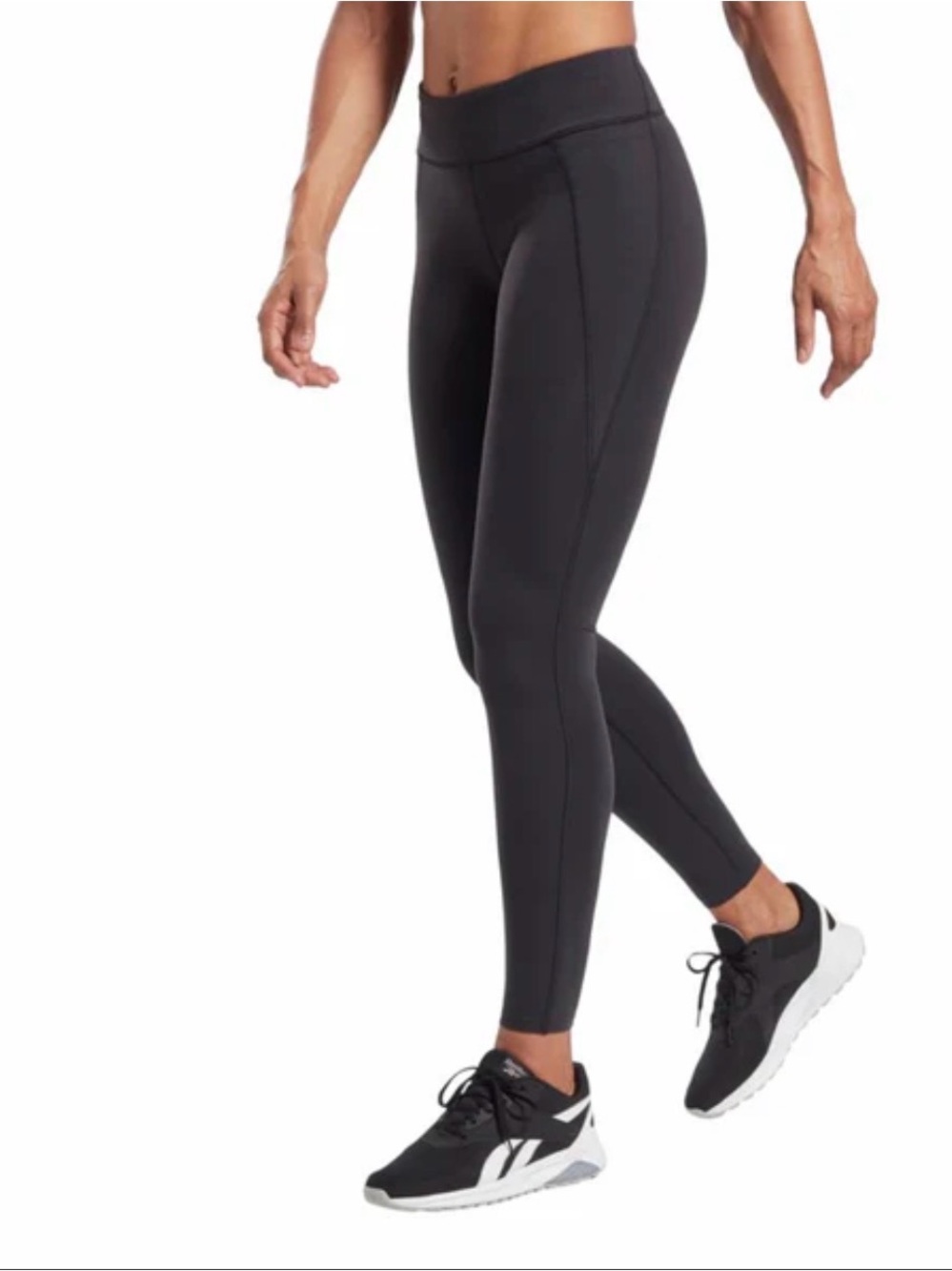 Reebok Lux Black High-Waist Training Leggings Size XS